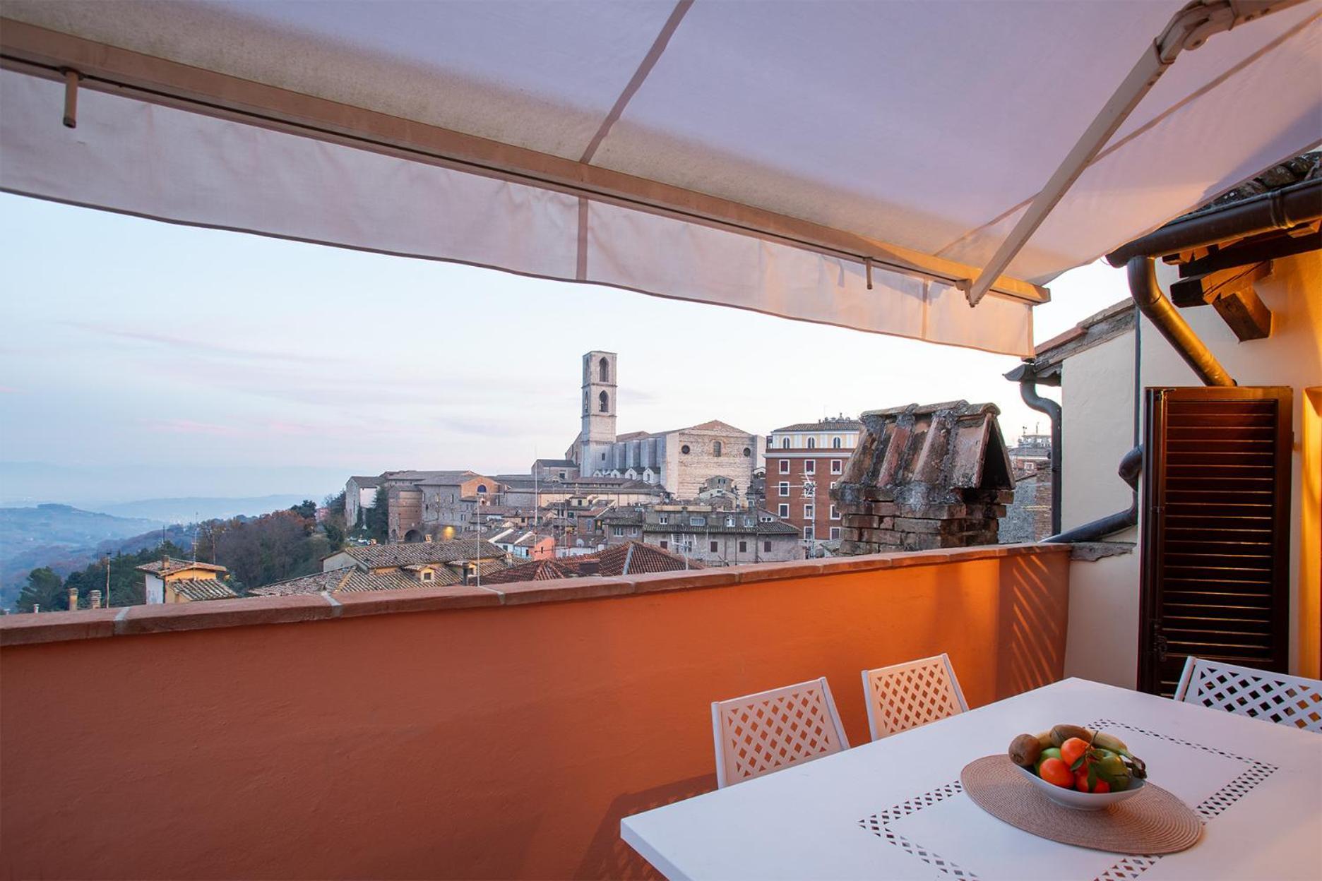Panoramic Apt - A Due Passi Dal Centro - Italywego Perugia Ngoại thất bức ảnh
